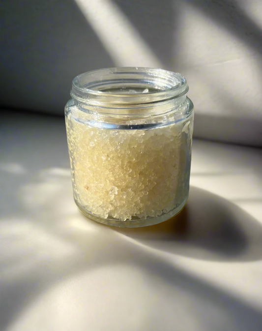 Eucalyptus Scented Dead Sea Salt Body Scrub 4oz